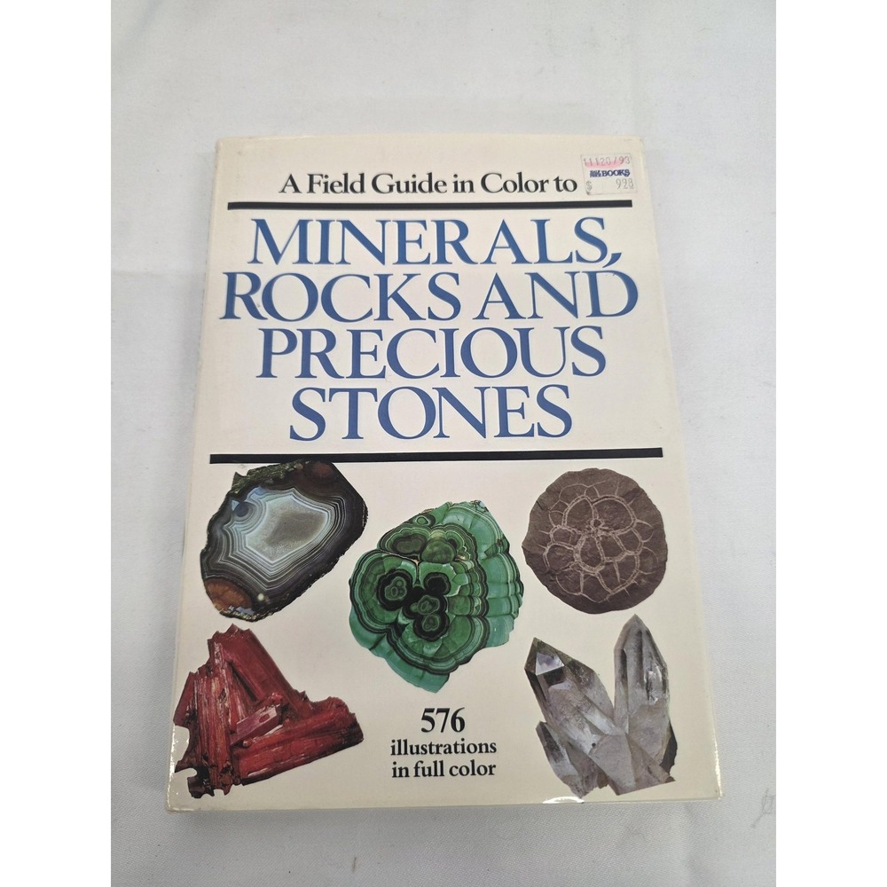 Zdenka Naglova Field Guide Minerals Rocks Precious Stones Color Illustrated PB